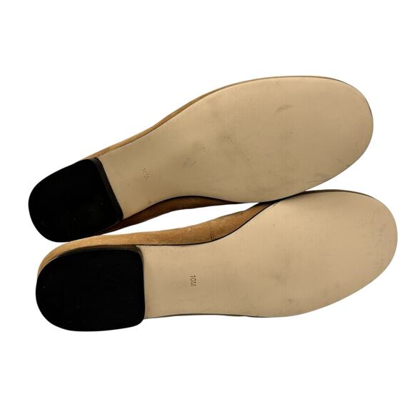 Preview Collection Women's Brown Leather Casual Slip On Flats Size 10M - Picture 8 of 9